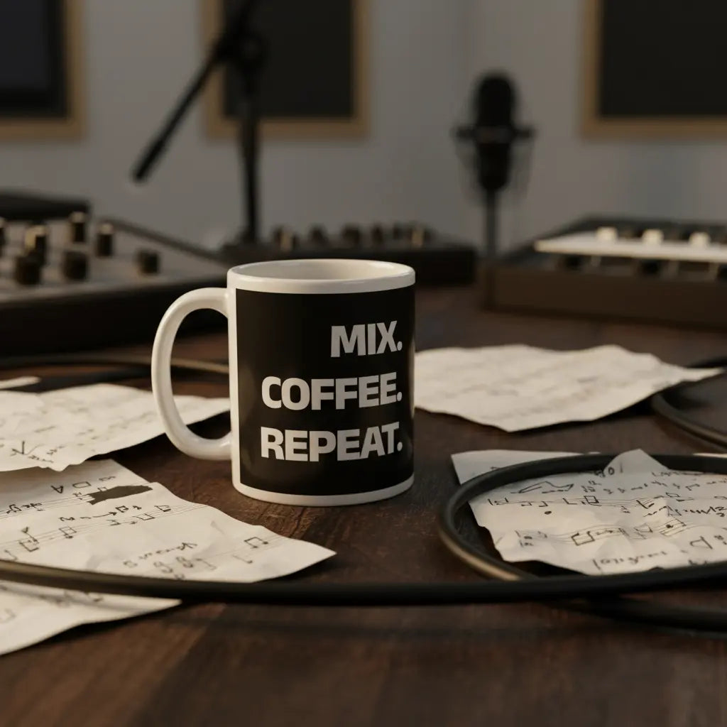 Mix. Coffee. Repeat. Mug