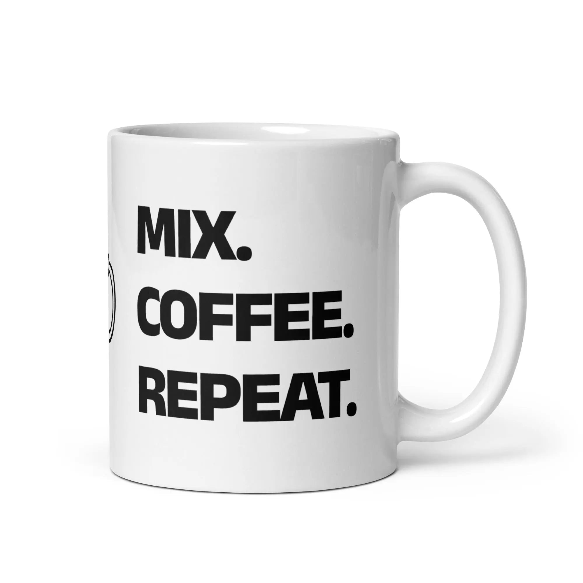 Mix. Coffee. Repeat. Mug
