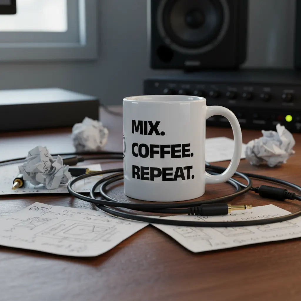 Mix. Coffee. Repeat. Mug