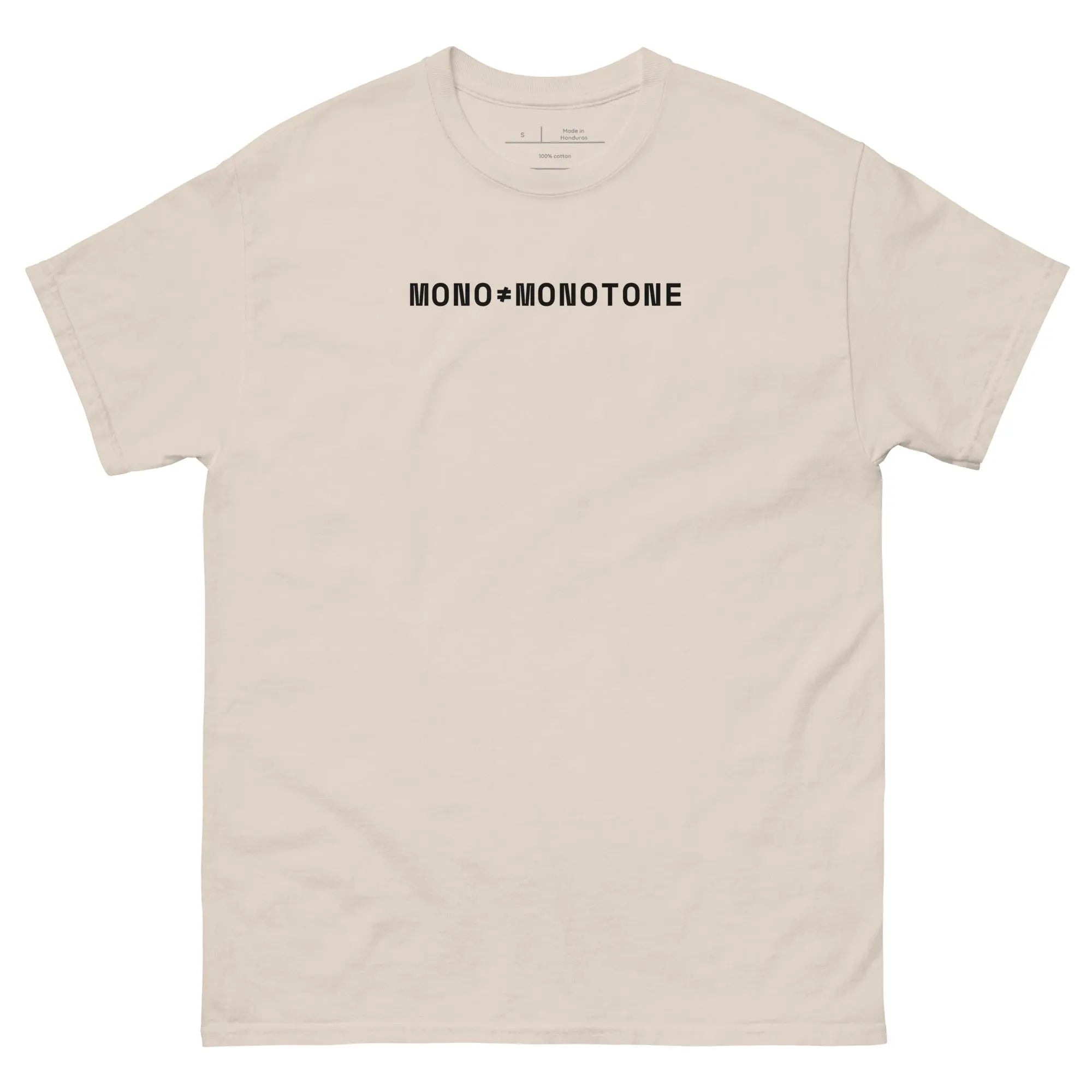 Mono ≠ Monotone Unisex Tee