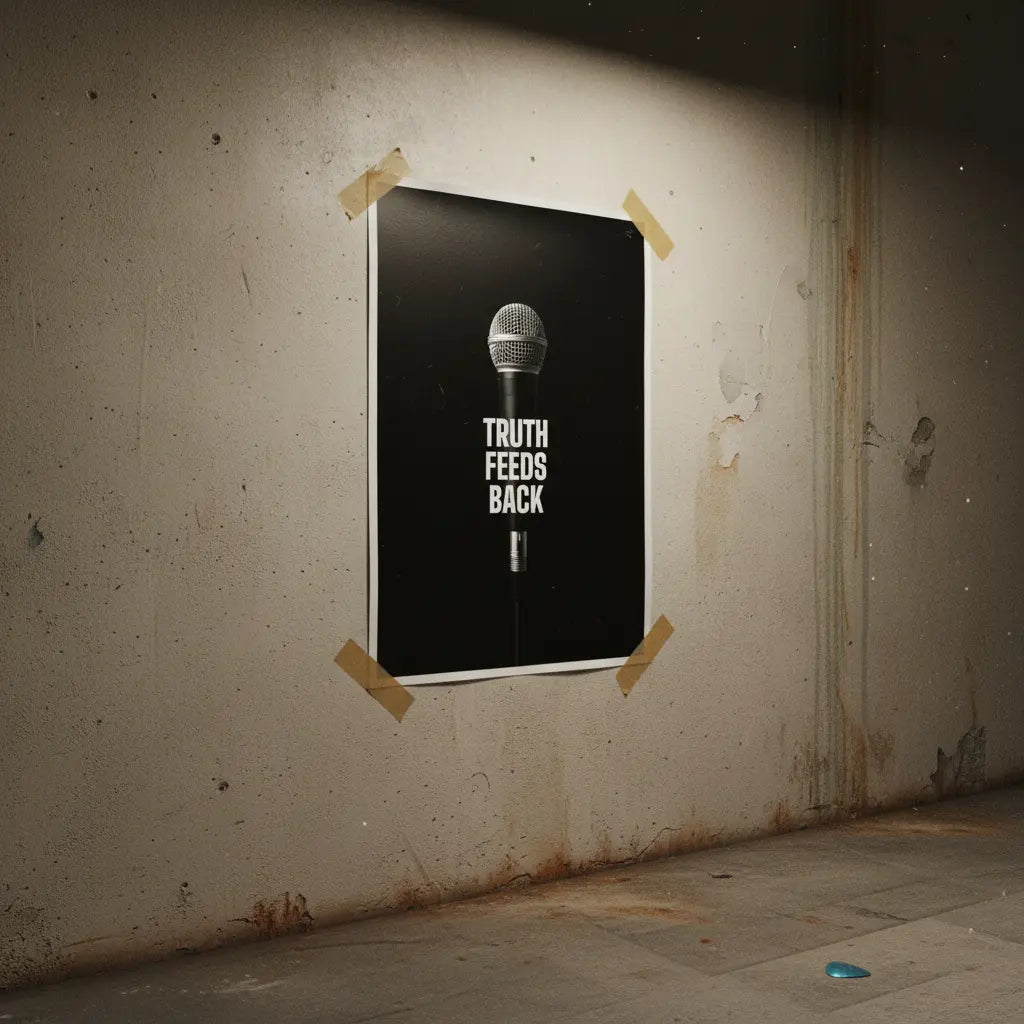 TRUTH FEEDS BACK — POSTER