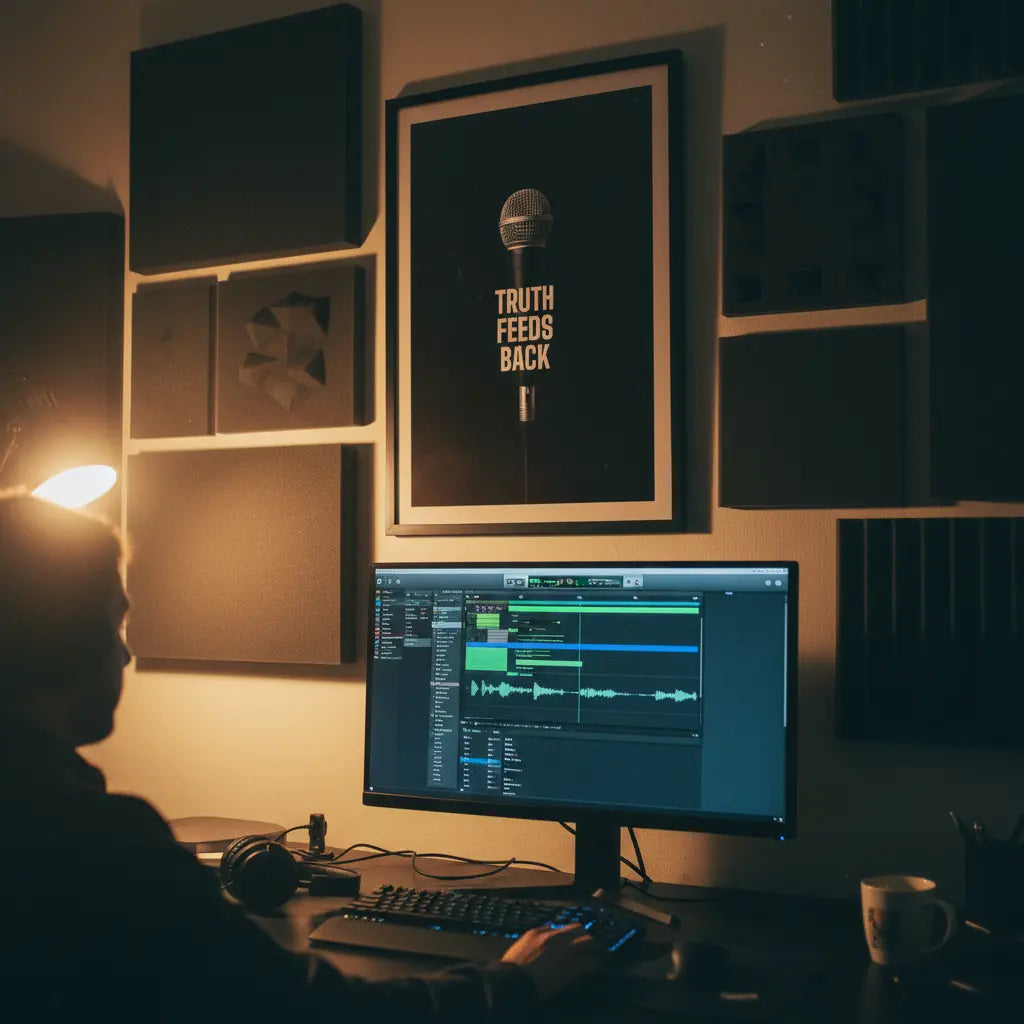 TRUTH FEEDS BACK — POSTER